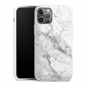 DeinDesign Handyhülle "Marmor" Apple iPhone 12 Pro, Silikon Hülle, Bumper Case, Handy Schutzhülle, Smartphone Cover Stein