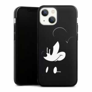 DeinDesign Handyhülle "Mickey Mouse - Mad" Apple iPhone 13 Mini, Silikon Hülle, Bumper Case, Handy Schutzhülle, Smartphone Cover Mickey Mouse Offizielles Lizenzprodukt Disney