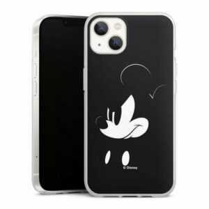 DeinDesign Handyhülle "Mickey Mouse - Mad" Apple iPhone 13, Silikon Hülle, Bumper Case, Handy Schutzhülle, Smartphone Cover Mickey Mouse Offizielles Lizenzprodukt Disney