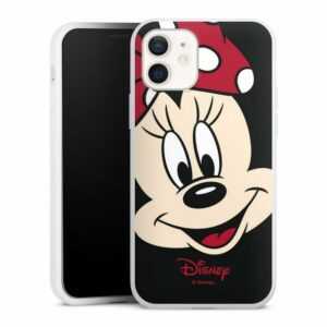 DeinDesign Handyhülle "Minnie All Over" Apple iPhone 12, Silikon Hülle, Bumper Case, Handy Schutzhülle, Smartphone Cover Disney