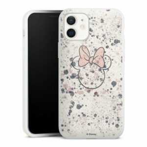 DeinDesign Handyhülle "Minnie Mouse Splash" Apple iPhone 12, Silikon Hülle, Bumper Case, Handy Schutzhülle, Smartphone Cover Disney