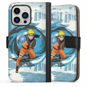 DeinDesign Handyhülle "Naruto Rasengan" Apple iPhone 13 Pro, Hülle, Handy Flip Case, Wallet Cover, Handytasche Leder Offizielles Lizenzprodukt Manga Naruto Shippuden