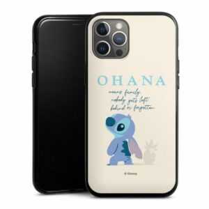 DeinDesign Handyhülle "Ohana Stitch" Apple iPhone 12 Pro Max, Silikon Hülle, Bumper Case, Handy Schutzhülle, Smartphone Cover Disney