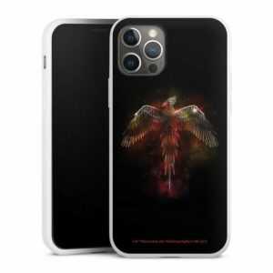 DeinDesign Handyhülle "Phoenix Fawkes Harry Potter" Apple iPhone 12 Pro, Silikon Hülle, Bumper Case, Handy Schutzhülle, Smartphone Cover Film