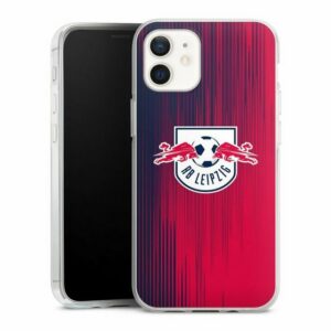 DeinDesign Handyhülle "RB Leipzig Blau Rot" Apple iPhone 12, Silikon Hülle, Bumper Case, Handy Schutzhülle, Smartphone Cover Wappen