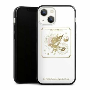DeinDesign Handyhülle "Ravenclaw Wappen Weiß Gold" Apple iPhone 13 Mini, Silikon Hülle, Bumper Case, Handy Schutzhülle, Smartphone Cover Ravenclaw Harry Potter Offizielles Lizenzprodukt