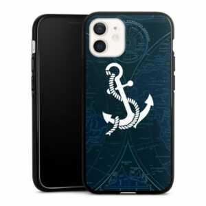 DeinDesign Handyhülle "Sailors Style" Apple iPhone 12 mini, Silikon Hülle, Bumper Case, Handy Schutzhülle, Smartphone Cover Anker