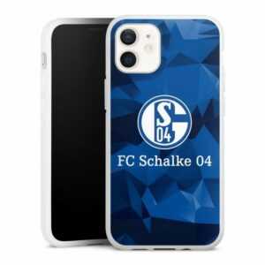 DeinDesign Handyhülle "Schalke 04 Camo" Apple iPhone 12 mini, Silikon Hülle, Bumper Case, Handy Schutzhülle, Smartphone Cover Muster