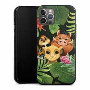 DeinDesign Handyhülle "Simbas Friends" Apple iPhone 12 Pro, Silikon Hülle, Bumper Case, Handy Schutzhülle, Smartphone Cover Disney