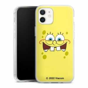 DeinDesign Handyhülle "Spongebob - Closeup" Apple iPhone 12 mini, Silikon Hülle, Bumper Case, Handy Schutzhülle, Smartphone Cover