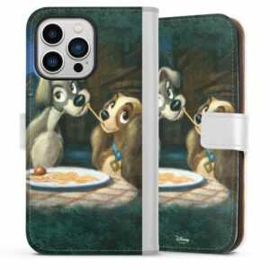 DeinDesign Handyhülle "Susi & Strolch" Apple iPhone 13 Pro, Hülle, Handy Flip Case, Wallet Cover, Handytasche Leder Susi und Strolch Disney Offizielles Lizenzprodukt