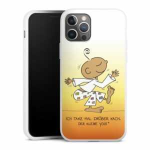 DeinDesign Handyhülle "Tanz mal drüber - Der kleine Yogi" Apple iPhone 12 Pro, Silikon Hülle, Bumper Case, Handy Schutzhülle, Smartphone Cover Tanzen