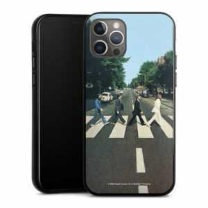 DeinDesign Handyhülle "The Beatles - Abbey Road" Apple iPhone 12 Pro, Silikon Hülle, Bumper Case, Handy Schutzhülle, Smartphone Cover Musik