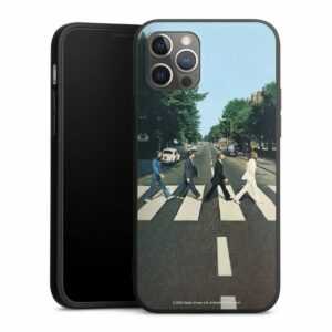 DeinDesign Handyhülle "The Beatles - Abbey Road" Apple iPhone 12 Pro, Silikon Hülle, Premium Case, Handy Schutzhülle, Smartphone Cover Musik