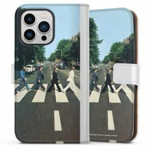 DeinDesign Handyhülle "The Beatles - Abbey Road" Apple iPhone 13 Pro, Hülle, Handy Flip Case, Wallet Cover, Handytasche Leder Abbey Road The Beatles Musik