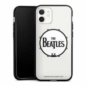 DeinDesign Handyhülle "The Beatles - Logo Drum" Apple iPhone 12 mini, Silikon Hülle, Bumper Case, Handy Schutzhülle, Smartphone Cover Logo