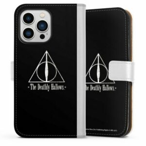 DeinDesign Handyhülle "The Deathly Hallows 2" Apple iPhone 13 Pro, Hülle, Handy Flip Case, Wallet Cover, Handytasche Leder Heiligtümer des Todes Zauberei & Magie Harry Potter