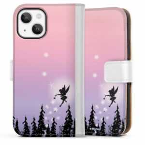 DeinDesign Handyhülle "Tinker Bell Woods" Apple iPhone 13 Mini, Hülle, Handy Flip Case, Wallet Cover, Handytasche Leder Disney Tinkerbell Offizielles Lizenzprodukt