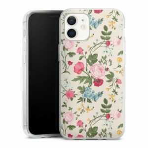 DeinDesign Handyhülle "Vintage Beauty" Apple iPhone 12, Silikon Hülle, Bumper Case, Handy Schutzhülle, Smartphone Cover Blumen