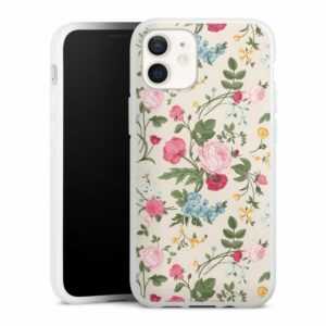 DeinDesign Handyhülle "Vintage Beauty" Apple iPhone 12 mini, Silikon Hülle, Bumper Case, Handy Schutzhülle, Smartphone Cover Blumen