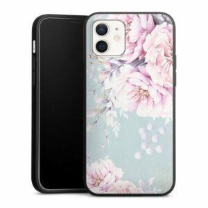 DeinDesign Handyhülle "Watercolour Flower" Apple iPhone 12, Silikon Hülle, Premium Case, Handy Schutzhülle, Smartphone Cover Blume