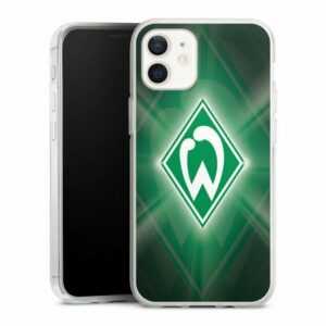 DeinDesign Handyhülle "Werder Bremen Laser" Apple iPhone 12 mini, Silikon Hülle, Bumper Case, Handy Schutzhülle, Smartphone Cover Wappen