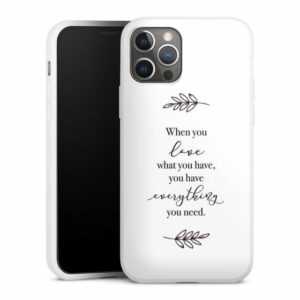 DeinDesign Handyhülle "When You Love What You Have" Apple iPhone 12 Pro, Silikon Hülle, Bumper Case, Handy Schutzhülle, Smartphone Cover Liebe