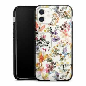 DeinDesign Handyhülle "Wild Grasses" Apple iPhone 12, Silikon Hülle, Bumper Case, Handy Schutzhülle, Smartphone Cover Blume
