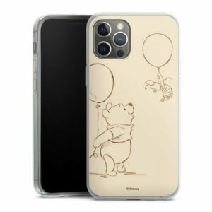 DeinDesign Handyhülle "Winnie & Ferkel" Apple iPhone 12 Pro Max, Silikon Hülle, Bumper Case, Handy Schutzhülle, Smartphone Cover Disney