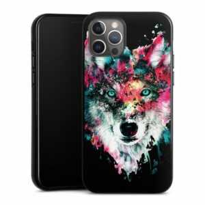 DeinDesign Handyhülle "Wolve ohne Hintergrund" Apple iPhone 12 Pro, Silikon Hülle, Bumper Case, Handy Schutzhülle, Smartphone Cover Wolf