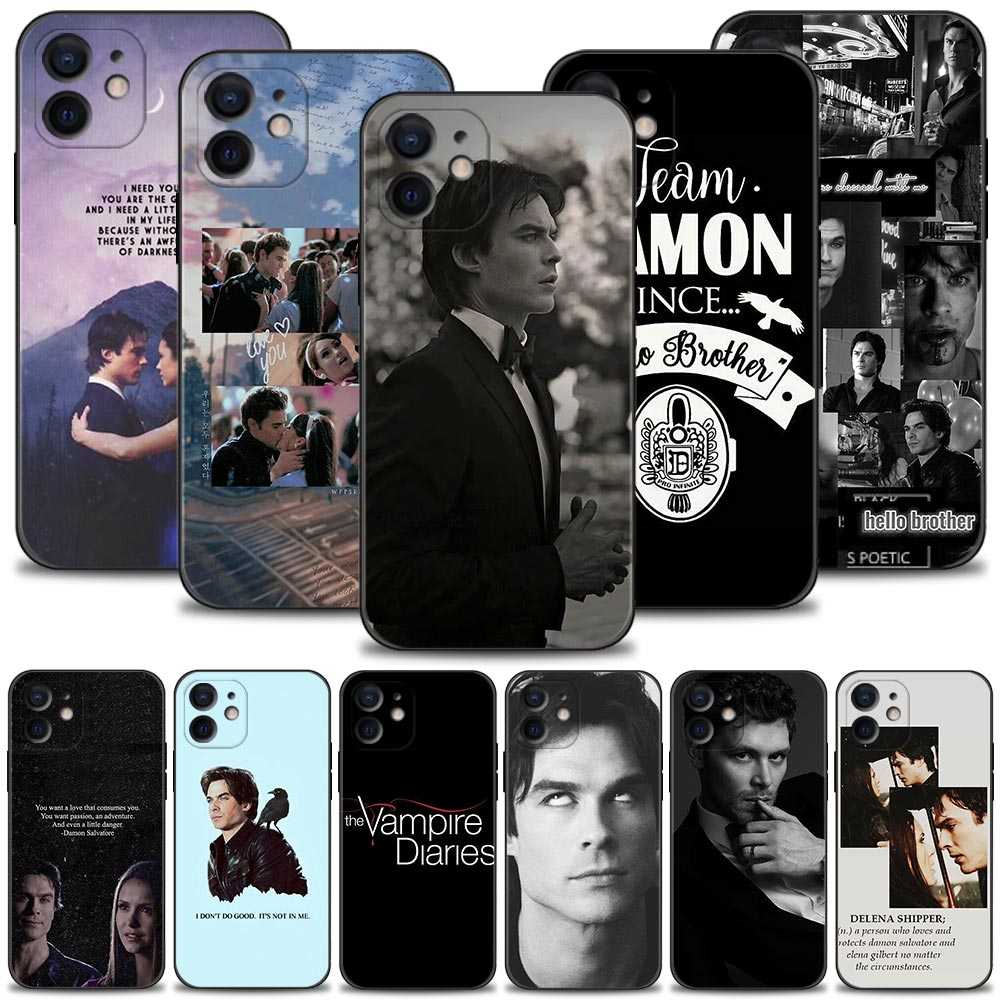 Die Vampire Diaries Telefon Fall Für Apple iPhone 13 12 11 Pro Max Mini XS Max XR X 7 8 plus 6 6S SE