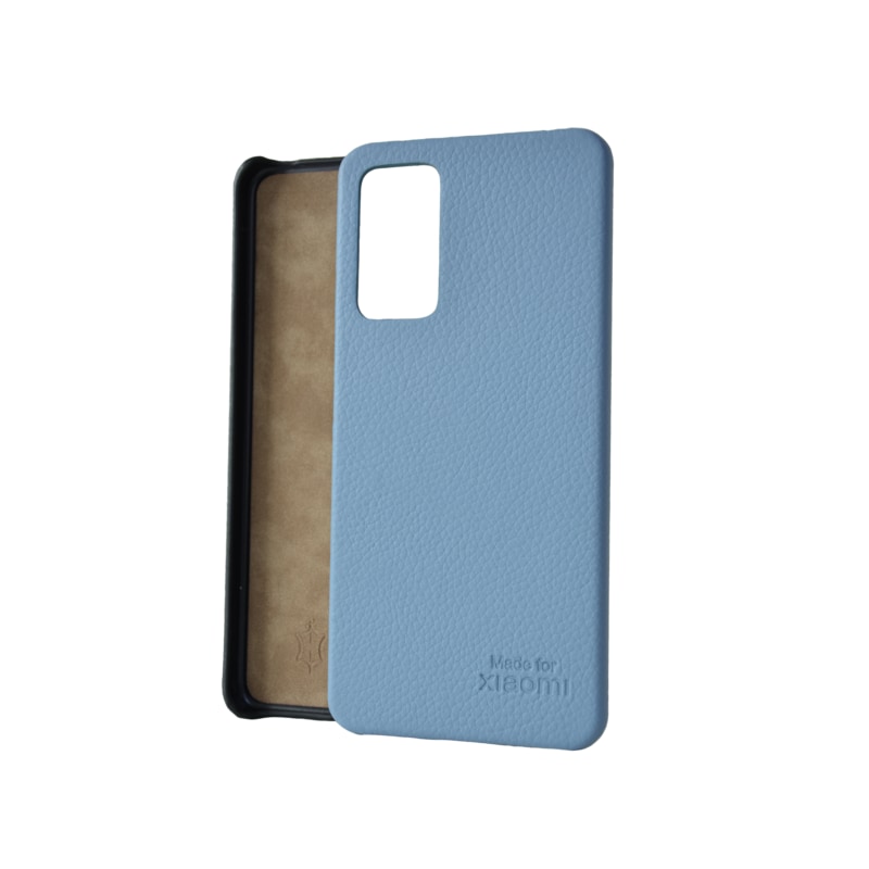 XIAOMI Lenny Echtleder Backcover für Xiaomi Redmi Note 11 Pro, Blau