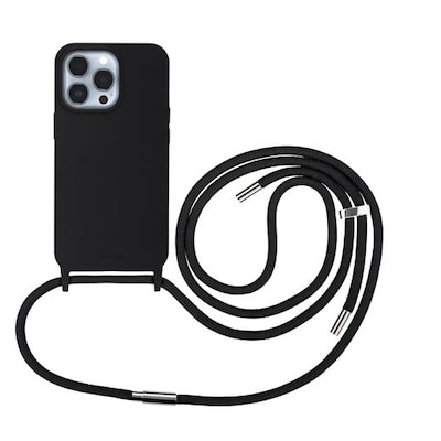 Artwizz HangOn Case Silicone für iPhone 14 Pro Max schwarz