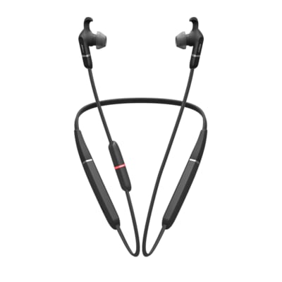 Jabra Evolve 65e MS – In-Ear-Kopfhörer mit Mikrofon inkl Link 370