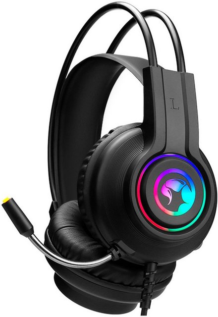 MARVO HG8935 Gaming-Headset (RGB LED Hintergrundbeleuchtung, kabelgebunden)