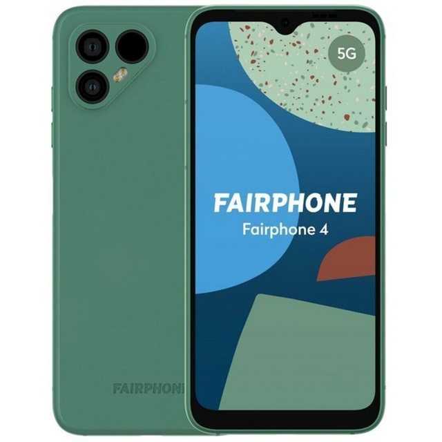 Fairphone 4 5G 256 GB / 8 GB – Smartphone – grün Smartphone (6,3 Zoll, 256 GB Speicherplatz)