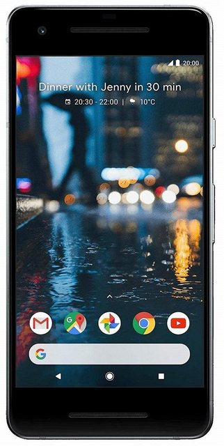 Google Pixel 2 Smartphone (12,70 cm/5 Zoll, 64 GB Speicherplatz, 12 MP Kamera)