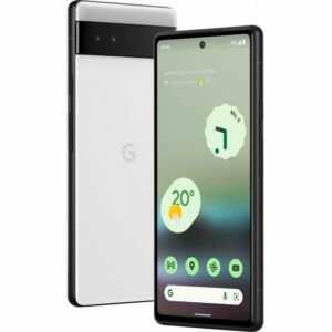 Google Pixel 6a 5G 128 GB / 6 GB - Smartphone - chalk Smartphone (6,1 Zoll, 128 GB Speicherplatz)