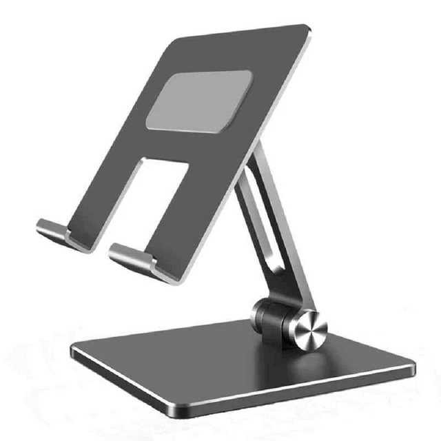 Haiaveng "Handy Halterung verstellbar" Smartphone-Halterung, (bis 5,10 Zoll, 1-tlg., Smartphone Tablet Metall Ständer Halter mit flexiblem Gelenk)