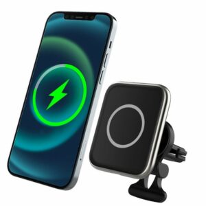 Housruse "Magnetic Car Wireless Charger Fast Charge Stabile Autohalterung Schwarz" Smartphone-Ladegerät