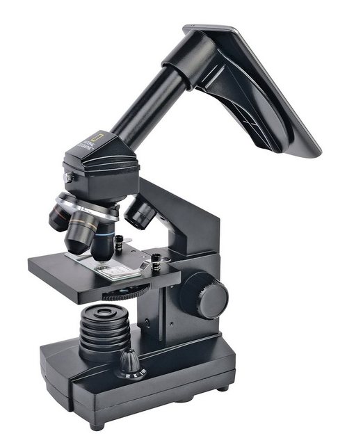 NATIONAL GEOGRAPHIC "40x-1280x Mikroskop inkl. Smartphone Halterung" Kindermikroskop