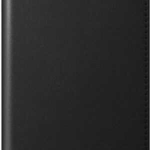 Nomad Smartphone-Hülle "Rugged Folio Case MagSafe Black Leather iPhone 12" iPhone 12 Mini