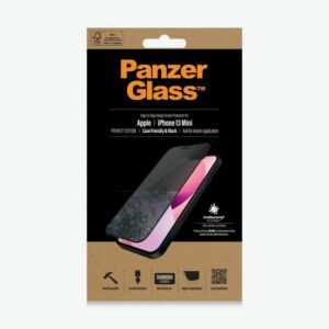 PanzerGlass Schutzfolie "PanzerGlass Apple iPhone 13 mini, CF, Privacy, AB, black"