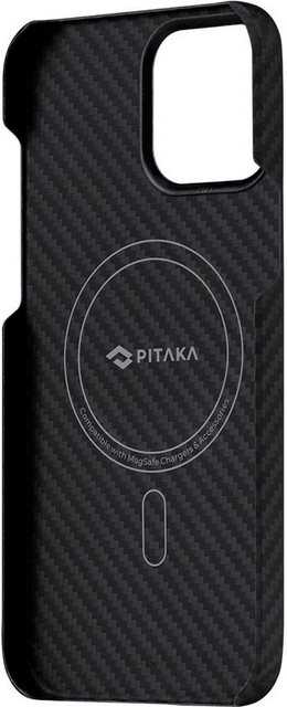Pitaka Smartphone-Hülle "MagEZ MagSafe Case 2 für iPhone 13/iPhone 13 Mini/iPhone 13 Pro/iPhone 13 Pro Max" iPhone 13 Mini