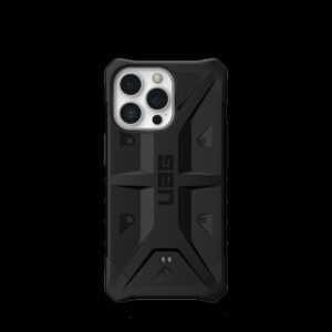UAG Rugged Case for iPhone 13 Pro 5G [6.1 ] - Pathfinder Black - Hintere Abdeckung für Mobiltelefon - widerstandsfähig - Schwarz - 6.1 - für Apple iPhone 13 Pro