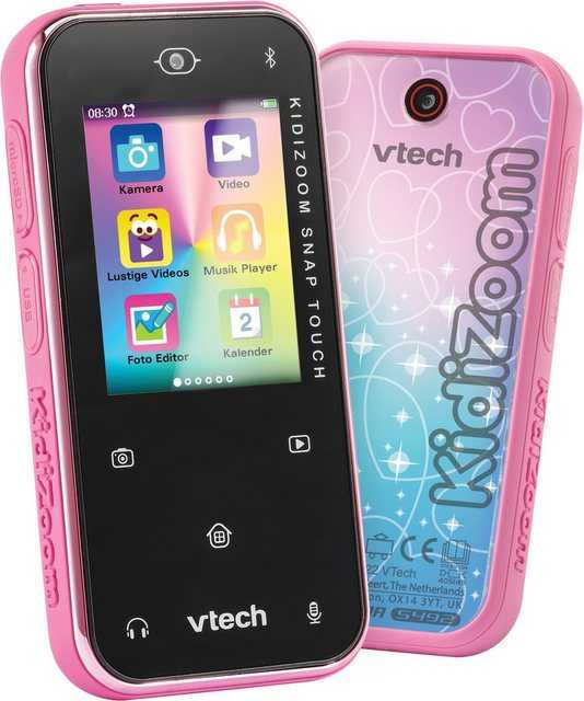 Vtech® "KidiZoom Snap Touch pink" Kinderkamera (im coolen Smartphone-Format)