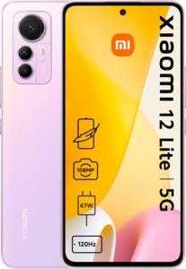 Xiaomi 12 Lite - 5G Smartphone - Dual-SIM - RAM 8GB / Interner Speicher 128GB - OLED-Display - 16,60cm (6,55) - 2400 x 1080 Pixel (120 Hz) - Triple-Kamera 108 MP, 8 MP, 2 MP - front camera 32 MP - Lite Pink (MZB0BKMEU)