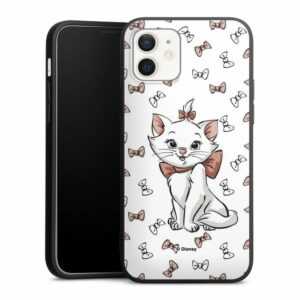 DeinDesign Handyhülle "Aristocats Marie Disney Katze Marie Shy", Apple iPhone 12 Silikon Hülle Premium Case Handy Schutzhülle