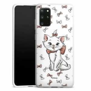 DeinDesign Handyhülle "Aristocats Marie Disney Katze Marie Shy", Samsung Galaxy S20 Plus Silikon Hülle Bumper Case Handy Schutzhülle