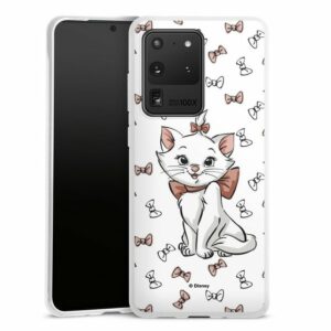 DeinDesign Handyhülle "Aristocats Marie Disney Katze Marie Shy", Samsung Galaxy S20 Ultra Silikon Hülle Bumper Case Handy Schutzhülle